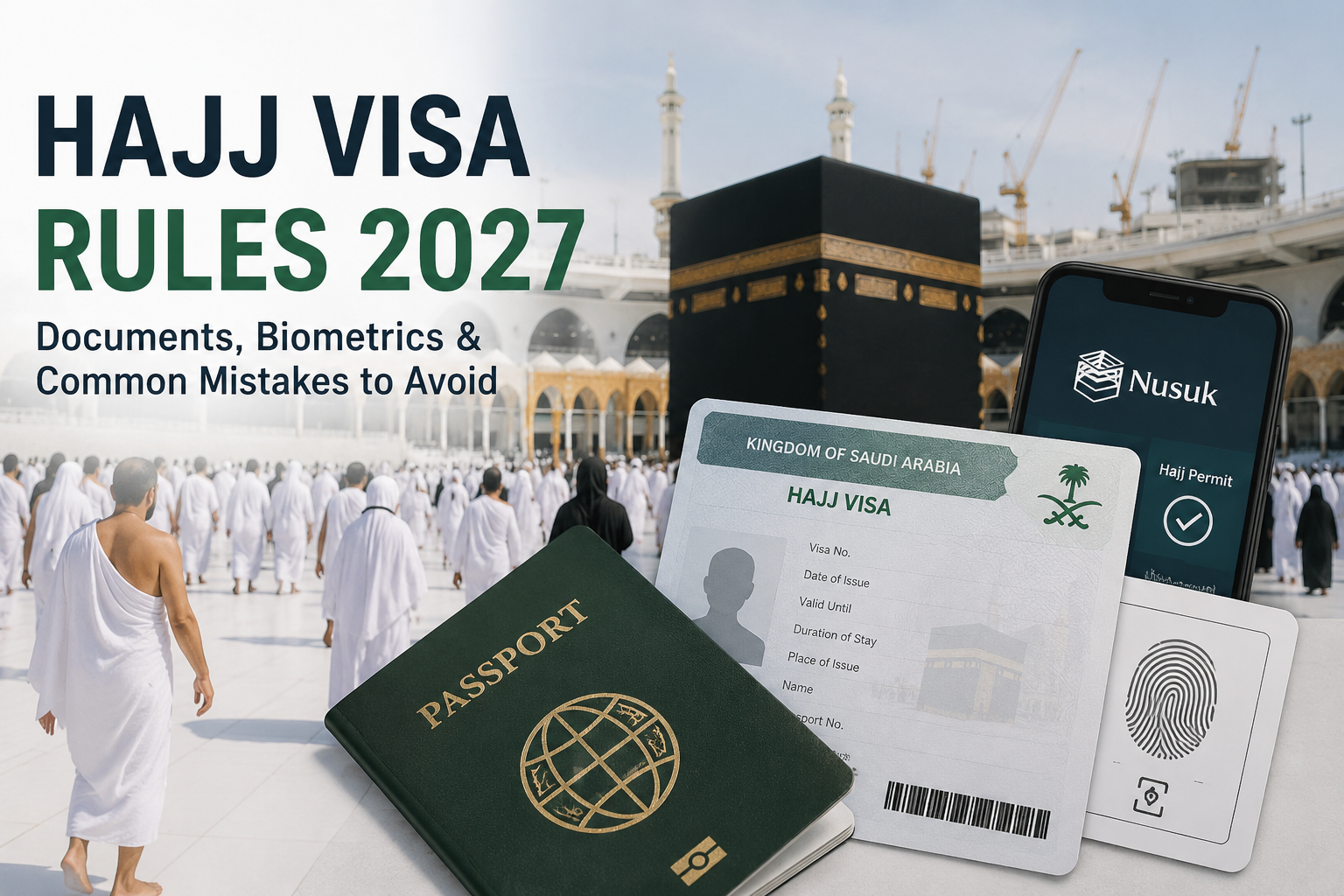 Hajj Visa Rules 2027: Documents, Biometrics & Common Mistakes to Avoid