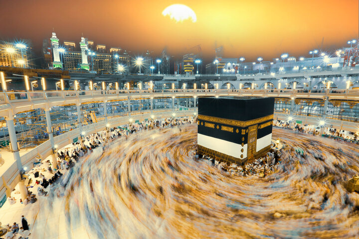 Kaaba at Masjid al-Haram Mecca